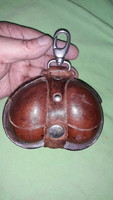 Now antique leather-decorated hardened thick leather 