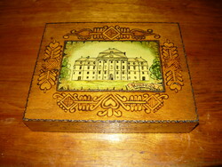 'Körmend' wooden card holder box