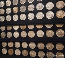 Antik ezüst 1964-es Kennedy féldollár
