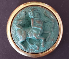 Copper leaf weight (Sagittarius horoscope, centaur)