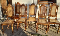 Set of 6 Antique Chairs