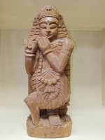 Faragott inka szobor