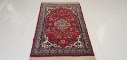 Of71 indo kashan hand knot wool persian carpet 80x125cm free courier