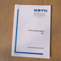 Üzleti gazdaságtan III. - Számviteli alapismeretek - KOTK Kft.