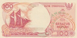Indonesia 100 rupiah, 1992, banknote