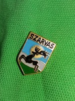 Very rare Szarvas iron - metal cooperative badge badge as shown in the pictures