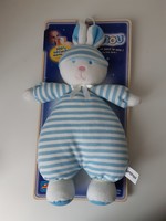 Bunny - rabbit - soft material, phosphorescent in the dark - baby - baby toy