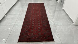 3462 Afghan bokhara handmade wool Persian running rug 80x247cm free courier