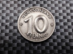 German Democratic Republic 10 Pfennig, 1949