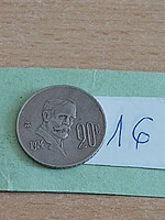 Mexico mexico 20 centavos 1974 copper-nickel, francisco i. Madero 16