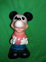 Antik eredeti körpecsétes DISNEY Miki Mouse , Miki egér figura pazar állapotba 17 cm a képek szerint