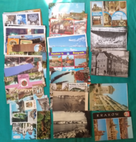 Külföldi képeslapok vegyesen, írott és postatiszta, cseh, lengyel, horvát