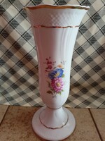 Hollóházi porcelán váza virág díszítéssel  5.000 Ft