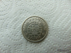 Portugal - Mozambique silver 20 escudo 1955 10 grams