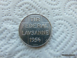 Switzerland lausanne silver commemorative medal 1954 15.09 Grams 900 silver