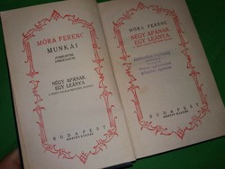 1933. Móra Ferenc : Négy apának egy leánya könyv REGÉNY képek szerint GENIUS