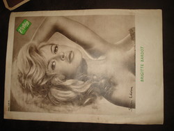 Retró újság Világ Ifjúsága 1962.okt. Brigitte Bardot