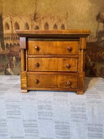 Mini antique chest of drawers