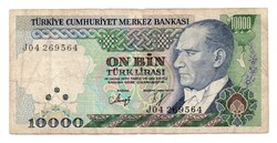 10,000 Lira 1970 Turkey