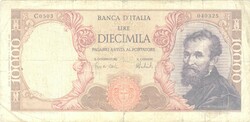 10000 Lira 1973 Signo Carli and Barbarito Italy 3.