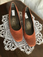 Orange elegant new shoes