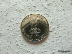Indian Silver 10 Rupees 1970 pp 15.18 Grams