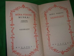 1933. Ferenc Móra: reed violin book novel by pictures genius