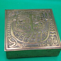 Magyarcsák Mária Noah's Ark copper alloy box