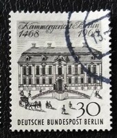 BB320p / Németország - Berlin 1968 Berlini városi bíróság bélyeg pecsételt