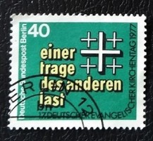 BB548p / Németország - Berlin 1977 Evangélikus Zsinat bélyeg pecsételt