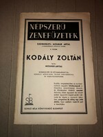 Antal Molnár: Zoltán Kodály