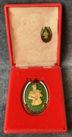 Excellent border guard medal with miniature in box