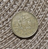 Barbados 5 cent 1989