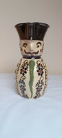 Miska jug, exceptionally beautifully painted. 18.5 cm high, 10 cm wide at the waist