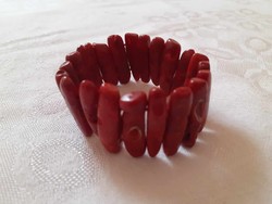 Coral effect bracelet