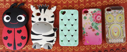 iPhone 4 cases together with 6 pieces