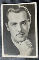 Circa 1942 unforgettable Gyula Benkő movie star actor actor signed autograph photo sheet