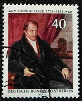 BB452p / Németország - Berlin 1973 Ludwig Tieck bélyeg pecsételt