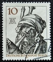 BB390p / Németország - Berlin 1971 Albrecht Dürer bélyeg pecsételt