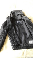 Boy's leather jacket, size 146