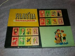 Antique philatelic board game Minerva edition in good condition as shown in the pictures