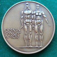 András Kiss: omnia vincit amor (Virgil), bronze medal