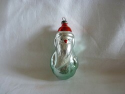 Old glass Christmas tree decoration - Santa Claus!