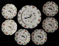 Dt/427 – 6-person Zsolnay phoenix set with plates