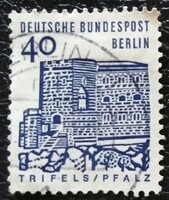 BB245p / Németország - Berlin 1964 Épületek bélyegsor 40 Pf. értéke pecsételt