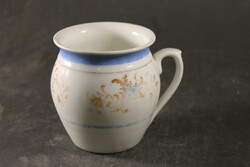 Antik porcelán hasas bögre 482