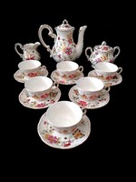 New butterfly coffee set from Zsolnay.