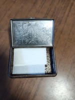 Old cigarette tray.