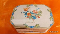 Retro old paper box, Danube chocolate factory