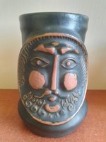 János Németh - Kossuth prize-winning ceramist - jug